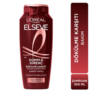 L'Oreal Paris Elseve: Anti-Breakage Biotin Shampoo for Stronger Hair & Reduced Hair Fall - Fortified with Aminexil, 10.14 fl oz L'Oreal Elseve Shampoo: Stop Hair Loss, Strengthen Hair! hair loss shampoo, anti breakage shampoo, hair strengthening shampoo, biotin shampoo, aminexil shampoo, shampoo for hair fall, loreal shampoo, elseve shampoo, shampoo for weak hair, shampoo for damaged hair, hair shampoo, hair breakage, strengthening, hair loss prevention, damaged hair, weak hair, split ends, hair care, hair 