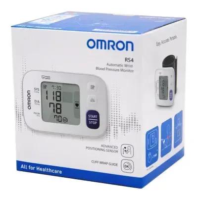 Omron RS4 Wrist Blood Pressure Monitor - Accurate & Easy to Use Hypertension Tracker