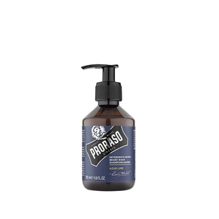 Proraso Beard Shampoo - Azure Lime Scent, 200ml for Men with Beards Proraso Azure Lime Beard Shampoo - 200ml Beard Shampoo, Proraso Azure Lime, Sakal Şampuanı, Lime scented beard care, Beard grooming products, Men's grooming, Beard care routine, Citrus scented shampoo, Proraso, Grooming essentials
