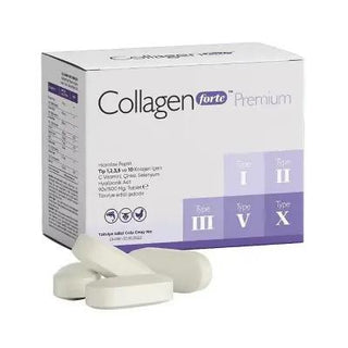 Collagen Forte Collagen Supplement 1500mg - Premium Hydrolyzed Collagen Pepti...