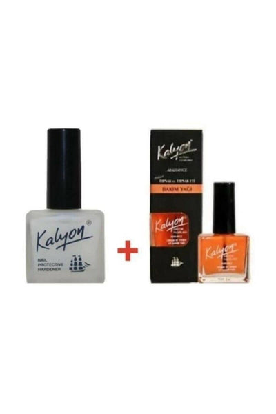 beautycarebag Kalyon Nail Hardener + Cuticle Oil – 2-Piece Set