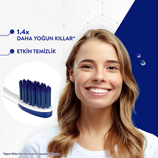 Signal Sensitive Pro Manual Toothbrush for Sensitive Teeth & Gums - Soft Bristle, Gentle Oral Care Signal Sensitive Pro Toothbrush - Gentle Oral Care Sensitive toothbrush, Soft bristle toothbrush, Gentle oral care, Manual toothbrush for sensitive teeth, Toothbrush with tongue cleaner, Oral hygiene, Sensitive teeth care, Gum care, Plaque removal, Fresh breath, Daily oral care, Travel toothbrush, Compact toothbrush