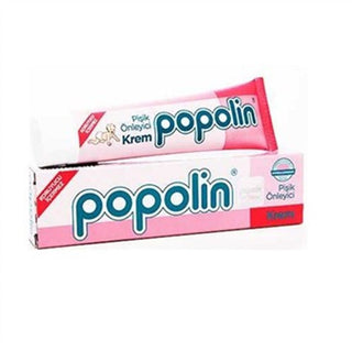 Popolin Diaper Rash Cream - Natural Zinc Oxide Treatment for Infants & Adults - Soothing Relief & Protection