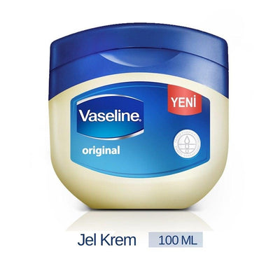 Vaseline Original Petroleum Jelly Moisturizer - 100ml, Hydrating Skin Care for Dry Skin Protection