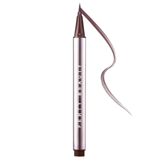FENTY BEAUTY Flyliner: Longwear Liquid Eyeliner - Hyper-Saturated, Water-Resistant, Smudge-Proof Definition for All-Day Drama - Cruelty-Free FENTY BEAUTY Flyliner: Longwear Liquid Eyeliner - Smudge-Proof liquid eyeliner, longwear eyeliner, water resistant eyeliner, fenty beauty eyeliner, hyper saturated eyeliner, smudge proof eyeliner, easy application eyeliner, precise eyeliner, cruelty free eyeliner, eyeliner, eye makeup, makeup, long-lasting eyeliner, smudge-proof, water-resistant, dramatic look, eye def