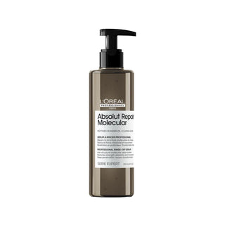 L'Oreal Professionnel Paris Absolut Repair Molecular Serum - Repair Damaged Hair with Molecular Technology - 8.45 fl oz L'Oreal Paris Absolut Repair Serum for Damaged Hair L'Oreal Professionnel Paris, Absolut Repair Molecular Serum, Damaged hair repair, Hair care serum, Professional hair products, Hair repair, Molecular repair technology, Rinsing serum, Hair nourishment, Professional hair care, Damaged hair treatment, Hair serum, Hair repair serum