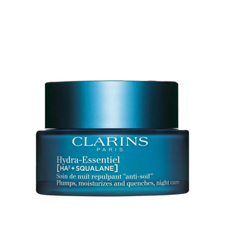 Clarins Hydra-Essentiel Night Cream: Deep Hydration & Anti-Aging Overnight Skin Repair for Dry Skin - 50ml Clarins Hydra-Essentiel Night Cream - Hydrate Dry Skin Overnight night cream, hydrating night cream, Clarins night cream, Hydra-Essentiel cream, dry skin night cream, overnight skin hydration, anti-aging night cream, facial moisturizer night, best night cream for dry skin, dry skin, hydration, anti-aging, skincare, facial care, moisturizer, overnight repair, skin rejuvenation, beauty, cosmetic, women's
