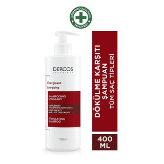 Vichy Dercos Energising Anti-Hair Loss Shampoo 400ml - Strengthens Hair, Reduces Hair Loss Vichy Dercos Energising Shampoo - Anti-Hair Loss & Strengthening Vichy Dercos Energising Shampoo, Anti-Hair Loss Shampoo, Hair Loss Treatment, Aminexil Shampoo, Nourishing Hair Care, Hair Care, Shampoo, Vichy, Hair Loss Solution, Hair Strengthening, Energizing Shampoo