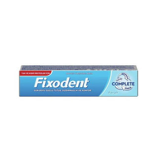 Fixodent Complete Ferah Denture Adhesive Cream 47g - Secure Fit for Denture Wearers