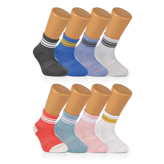 Ozzy Socks 8-Pack Soft Cotton Children's Socks for 3-5 Year Olds - Comfortable, Stretchy, Assorted Colors Ozzy Socks Soft Cotton Kids Socks - Comfort & Variety Children's socks, Baby socks, Cotton socks for kids, Kids' clothing, Soft children's footwear, Assorted socks, Comfortable kids' socks, Stretchy socks, 8-pack socks, Cotton children's clothing, Kids' footwear, Ozzy Socks brand