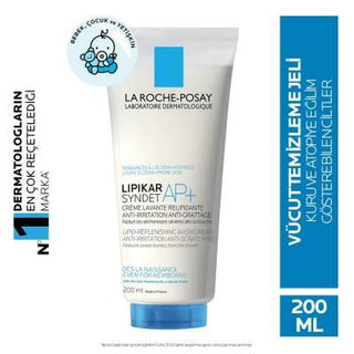 La Roche Posay Lipikar Syndet AP+ Body Wash Gel - Gentle, Fragrance-Free Cleanser for Sensitive Skin - 6.76 fl oz La Roche Posay Lipikar Syndet AP+ Body Wash Gel - Sensitive Skin Solution Sensitive skin body wash, Atopic dermatitis skincare, Fragrance-free body cleanser, Hypoallergenic body wash gel, La Roche Posay Lipikar Syndet AP+, Gentle body wash, Moisturizing body wash, Dermatologist-tested, Paraben-free, Fragrance-free skincare, Sensitive skin care, Atopic dermatitis relief, Skincare for dry skin