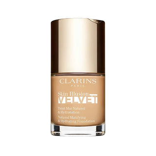 Clarins Skin Illusion Velvet: Natural Matte Liquid Foundation - 107C Beige, Buildable Coverage, Velvet Finish for Radiant Skin Clarins Skin Illusion Velvet: Natural Matte Foundation, Beige Clarins foundation, Skin Illusion Velvet, matte foundation, liquid foundation, beige foundation, 107C Beige, natural finish foundation, velvet finish foundation, foundation, makeup, cosmetics, beauty, natural look, radiant skin, buildable coverage, flawless complexion, skin tone, oily skin, combination skin, Clarins, make