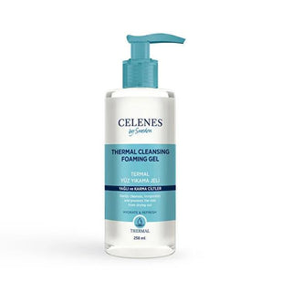 Celenes Thermal Facial Cleansing Gel for Oily & Combination Skin - Gentle Pore Cleanser with Natural Extracts, Anti-Wrinkle - 8.45 fl oz Celenes Thermal Facial Cleansing Gel - Oily/Combo Skin - Gentle Clean facial cleansing gel, oily skin cleanser, combination skin cleanser, thermal water cleanser, gentle facial cleanser, pore cleansing gel, natural facial cleanser, anti-wrinkle cleanser, Celenes Thermal cleanser, face wash for oily skin, face wash, cleanser, oily skin, combination skin, thermal water, plan