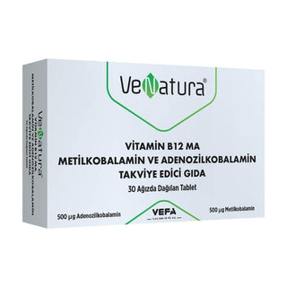 VeNatura Vitamin B12 MA 30 Tablet - Powerful Vitamin B12 Supplement for Adults - Chewable Form, 660 mcg Vitamin B12 per Tablet VeNatura Vitamin B12 MA 30 Tablet - 660 mcg Vitamin B12 Supplement Vitamin B12 Supplement, VeNatura Vitamin B12, Chewable Vitamin B12, Vitamin B12 for adults, Nutritional supplement, Health supplements, Dietary supplements, Vitamin B12 deficiency, Health and wellness, Nutritional health