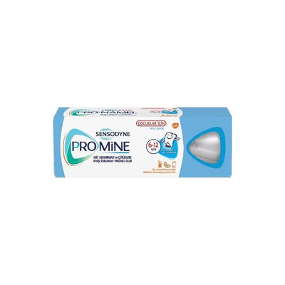 Sensodyne Promine Children's Toothpaste - Sweet Mint Flavor, 50ml - Protects Against Acid Erosion & Decay
