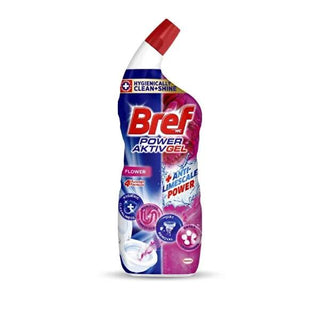 Bref Toilet Bowl Cleaner: Power Gel for Stain & Limescale Removal - Long-Lasting Floral Scent - Hygienic Bathroom Cleaning Bref Toilet Cleaner: Stain & Limescale Removal, Floral Scent toilet bowl cleaner, WC cleaner, toilet gel cleaner, stain remover, limescale remover, bathroom cleaning supplies, hygienic toilet cleaner, floral scented toilet cleaner, recycled bottle cleaner, Bref toilet cleaner, toilet cleaner, bathroom cleaner, cleaning gel, toilet stain remover, limescale remover, floral scent, fresh sc