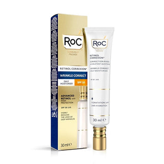 RoC Retinol Correxion: Anti-Wrinkle Day Cream SPF 30 - Reduce Wrinkles, Protect & Hydrate for Youthful Skin RoC Retinol Day Cream SPF 30: Anti-Wrinkle & Sun Protection retinol day cream, anti-wrinkle cream SPF30, SPF 30 moisturizer, wrinkle reducing sunscreen, retinol sunscreen, anti-aging cream, kırışıklık giderici krem, anti-wrinkle, day cream, SPF30, retinol, vitamin E, moisturizing, UVA protection, UVB protection, sun protection, wrinkle reduction, fine lines, smoother skin, younger looking skin, sun da