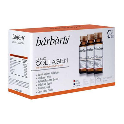 Barbaris Marine Collagen Supplement: Hydrolyzed for Enhanced Absorption, Anti-Aging & Skin Elasticity - Hyaluronic Acid 