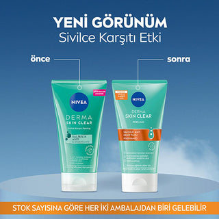 Nivea Derma Skin Clear Acne Fighting Face Peeling - Deep Cleansing, Exfoliant for Acne Prone Skin Nivea Derma Skin Clear Acne Peeling - Deep Cleansing acne fighting face peeling, deep cleansing facial exfoliant, Nivea Derma Skin Clear, salicylic acid face wash, acne prone skin care, facial exfoliating peeling, skincare for acne, clear complexion, dermatologically tested, sensitive skin friendly, skincare routine, acne reduction, black spot removal, white spot removal, pore minimizer