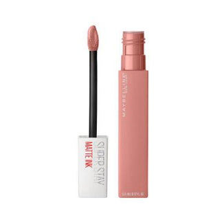 maybelline new york super stay matte ink 60 poet lipstick, maybelline super stay matte ink applicator and lipstick swatch Maybelline New York Super Stay Matte Ink - 60 Poet | 16 Hour Wear Maybelline Super Stay Matte Ink - 60 Poet maybelline, liquid-lipstick, long-lasting, matte-finish, makeup-enthusiasts, young-adults, lip-color, beauty, ai-generated, lipstick