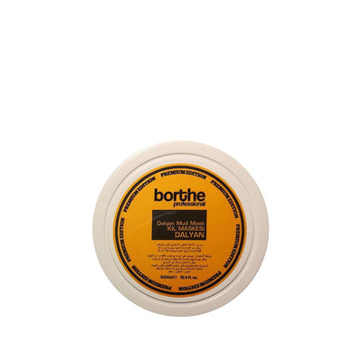 Borthe Professional Dalyan Mud Mask - Natural Deep Cleansing & Nourishing Skincare - 500ml