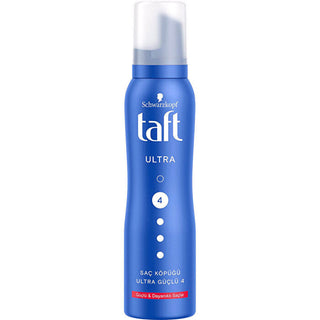 Taft Ultra Strong Hair Mousse - 150ml | Long-Lasting Hold