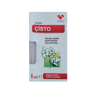 Super Çisto Callus Removal Solution 1ml - Effective Thickened Skin Treatment for Feet and Hands Callus Removal Solution 1ml - Super Çisto callus removal solution, thickened skin treatment, non-surgical callus removal, chemical callus remover, foot care solution, skin care, callus treatment, foot care, hand care, cosmetic solution, dermatological care