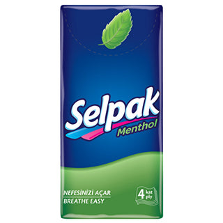 Selpak Menthol Paper Tissue - Single Pack | Refreshing Relief