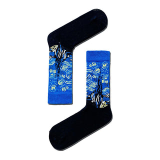 gratis-carnaval-socks-set-front-view, gratis-carnaval-socks-set-side-view, gratis-carnaval-socks-set-back-view, gratis-carnaval-socks-set-collection-view Gratis Carnaval 7-Piece Art Socks Set - Colorful Cotton Crew Socks for Women Carnaval Art Socks Set by Gratis carnaval-socks, art-socks-set, cotton-socks, crew-socks, womens-socks, fashion-accessories, colorful-socks, sock-collection, gift-ideas, ai-generated