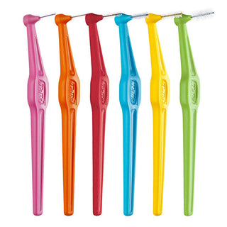 Interdental Brush Angle Handle 0.6mm - 6 Pack | Dental Care