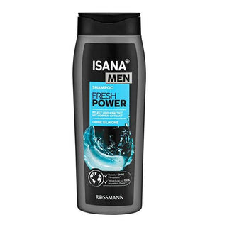 Isana Volumizing Shampoo for Normal Hair - Silicone-Free, Vegan, Dermatologically Tested - 10.14 fl oz Isana Volumizing Shampoo - Silicone-Free & Vegan volumizing shampoo, normal hair care, silicone-free shampoo, vegan hair products, dermatologically tested shampoo, hair care for normal hair, vegan beauty products, silicone-free hair care, gentle shampoo, strengthening shampoo, hop extract shampoo, panthenol shampoo, Vitamin B3 shampoo, healthy hair products