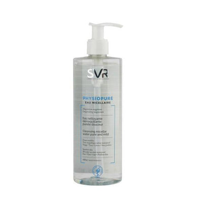 SVR Physiopure Micellar Water: Gentle & Effective Makeup Remover for Sensitive Skin - Alcohol & Soap Free Cleanser