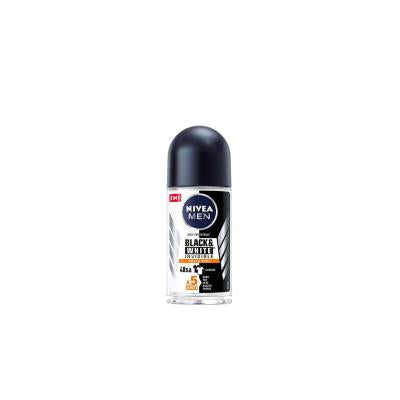 Nivea Men's Invisible Deodorant Roll-On - 48 Hour Protection, Anti-Perspirant, Ethyl Alcohol-Free