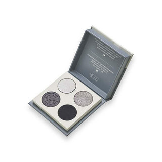 Granit Siyah Eyeshadow Palette - 4 Highly Pigmented Shades for Sensitive Eyes, Vegan Cosmetics Granit Siyah Vegan Eyeshadow Palette for Sensitive Eyes eyeshadow palette, vegan cosmetics, sensitive eye makeup, makeup for contact lens wearers, neutral eyeshadow shades, cruelty-free cosmetics, makeup essentials, eyeshadow for sensitive eyes, vegan eyeshadow, Granit Siyah
