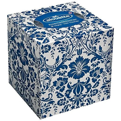 Alouette Soft Facial Tissues - 100 Count - Gentle, Disposable Face Wipes for Daily Cleansing & Makeup Removal - Sensitiv