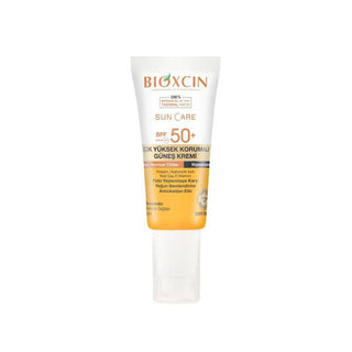 Bioxcin Suncare SPF50+ Sunscreen for Dry & Normal Skin: High UVA/UVB Protection, Anti-Aging with Hyaluronic Acid & Collagen, Moisturizing, 50ml Bioxcin SPF50+ Sunscreen: Protect Dry Skin & Fight Aging SPF50+ sunscreen, sunscreen for dry skin, sunscreen for normal skin, broad spectrum sunscreen, anti-aging sunscreen, high protection sunscreen, hyaluronic acid sunscreen, sunscreen with collagen, UVA UVB protection sunscreen, moisturizing sunscreen, sunscreen, dry skin, normal skin, UVA protection, UVB protect