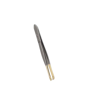Trina Slanted Tweezers - Precision Grooming Tool with Narrow Tip and 9cm Length for Beauty Enthusiasts and Professionals Trina Slanted Tweezers for Precision Grooming Trina Tweezers, Slanted Tweezers, Precision Grooming Tool, Narrow Tip Tweezers, Beauty Instrument, Grooming Essentials, Beauty Tools, Professional Grooming, Eyebrow Shaping, Ingrown Hair Removal