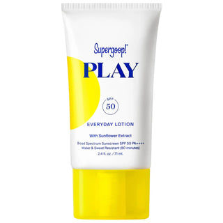 Mini PLAY Everyday Lotion SPF 50 - Non-Greasy, Water-Resistant Sunscreen for Face & Body, Cruelty-Free & Gluten-Free Mini PLAY Everyday Lotion SPF 50 - Non-Greasy Sunscreen sunscreen lotion SPF 50, non-greasy sunscreen, water-resistant sunscreen, cruelty-free sunscreen, gluten-free skincare, face sunscreen, body sunscreen, everyday lotion, sun protection, outdoor activities, skincare, sun care, protective skincare, SPF 50, Mini PLAY