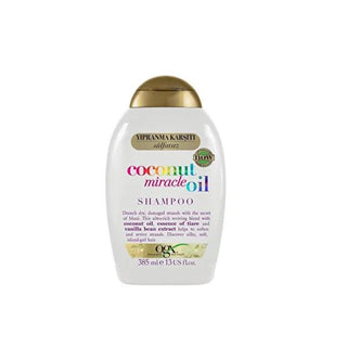 OGX Coconut Miracle Oil Shampoo, 13.01 fl oz - Sulfate-Free, Nourishing Hair Care with Coconut Oil & Natural Ingredients OGX Coconut Miracle Oil Shampoo - Sulfate-Free Hair Care OGX shampoo, Coconut oil shampoo, Sulfate-free hair care, Nourishing shampoo, Natural hair care products, Hair nourishment, Chemical-free shampoo, Coconut Miracle Oil, Hair strengthening, Silky hair, Healthy hair, Hair care routine, Natural ingredients, Sulfate-free, OGX hair care