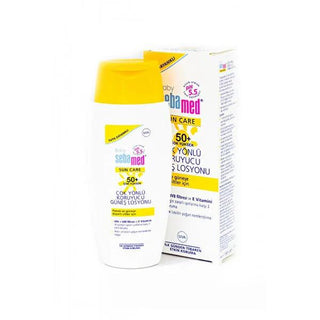 Sebamed Sun Baby SPF 50+ Lotion - Dermatologically Tested Sunscreen for Babies, UVA and UVB Protection Sebamed Sun Baby SPF 50+ Sunscreen Lotion for Babies Sebamed Sun Baby, SPF 50+ sunscreen lotion, dermatologically tested sunscreen, baby sun protection, UVA and UVB protection, sunscreen for babies, Sebamed sunscreen, baby skincare, sun protection for kids