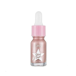 Callista Shine Bestie Liquid Highlighter - Mystic Pixie Shade for Radiant Glow Callista Liquid Highlighter - Mystic Pixie for Glow liquid highlighter, makeup, cosmetics, Mystic Pixie shade, illuminating makeup, radiant glow, easy application, suitable for all skin types, shimmery effect, pink highlighter, glowing complexion, beauty products