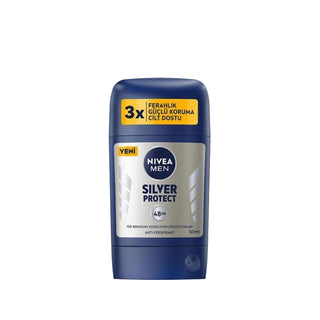 Nivea Men Silver Protect Deodorant Stick for Effective Odor Protection - 50 ml Nivea Men Silver Protect Deodorant Stick - 50 ml Nivea Men Deodorant, Silver Protect Deodorant, Men's Deodorant Stick, 50 ml Deodorant, Nivea Silver Protect Erkek Deodorant, Deodorant for Men, Men's Grooming, Personal Hygiene, Long-lasting Freshness, Effective Odor Protection, Silver Protect Technology, Stick Deodorant, Men's Personal Care