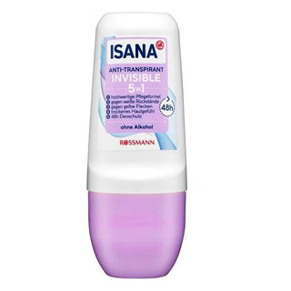 Isana Invisible Deodorant Roll On - 48 Hour Odor Protection, Alcohol-Free, Stain-Free Clothing Isana Invisible Deodorant Roll On - 48 Hour Protection deodorant roll on, invisible deodorant, long-lasting deodorant, alcohol-free deodorant, odor protection, stain-free clothing, personal hygiene, confidence, 48-hour protection, ergonomic design, sensitive skin, maximum hygiene, freshness, cleanliness, busy professionals, fitness enthusiasts