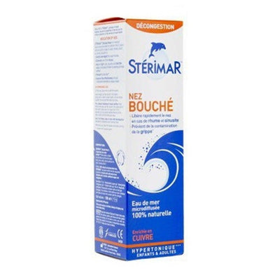 Sterimar Hypertonic Nasal Spray for Adults - Natural Congestion Relief, 3.38 fl oz
