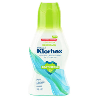 DentaSave Klorhex Daily Care Mouthwash 300ml - Alcohol-Free, Chlorhexidine Formula for Effective Gum Care DentaSave Klorhex Mouthwash - Alcohol-Free Gum Care chlorhexidine mouthwash, alcohol-free mouthwash, gum care mouthwash, daily oral care, oral hygiene products, mouthwash, oral care, gum health, sensitive mouth care, DentaSave, Klorhex