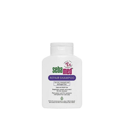 Sebamed Repairing Shampoo for Dry and Damaged Hair - Nourishing, pH Balanced, 6.76 fl oz