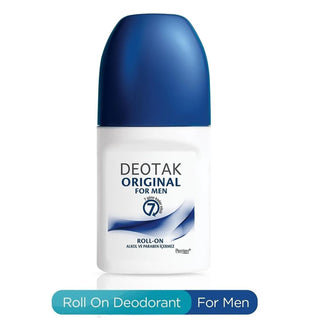Deotak Roll-On Original Deodorant for Men - Long-Lasting, Water-Resistant, Dermatologically Tested - 35ml Deotak Roll-On Deodorant - Long-Lasting & Water-Resistant Roll-On Deodorant, Long-Lasting Deodorant, Water-Resistant Deodorant, Dermatologically Tested Deodorant, Antiperspirant Deodorant, Men's Deodorant, Personal Care, Hygiene Products, Deotak, Men's Grooming, Long-Lasting Freshness, Sweat Control, Odor Protection, Sensitive Skin Friendly