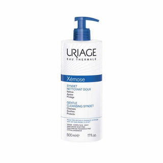Uriage Xemose Gentle Cleansing Syndet 500ml - Soothing Cleansing Gel for Dry, Sensitive Skin - Fragrance-Free & Hypoallergenic Uriage Xemose - Gentle Cleanser for Dry & Sensitive Skin Gentle Cleansing Syndet, Dry Skin Cleanser, Sensitive Skin Cleanser, Uriage Xemose, Cleansing Gel for Dry Skin, Fragrance-Free Cleanser, Hypoallergenic Cleanser, Soothing Cleanser, Dry, damaged skin cleanser, Xemose cleanser, cleanser, dry skin, sensitive skin, gentle cleanser, fragrance free, hypoallergenic, soothing, moistur