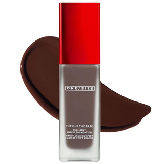 Turn Up the Base - Waterproof Liquid Foundation for Full Coverage | Vegan & Cruelty-Free Turn Up the Base Waterproof Liquid Foundation | Full Coverage & Vegan waterproof foundation, long-wear liquid foundation, full coverage makeup, vegan cosmetics, cruelty-free beauty products, liquid foundation, matte finish foundation, sweatproof makeup, sensitive skin friendly, dermatologist-tested, non-comedogenic, vegan beauty, cruelty-free cosmetics, long-lasting makeup, full coverage liquid foundation