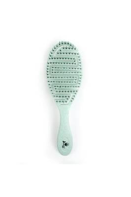 nascita pro vegan hair brush mint green, ergonomic hair brush for easy detangling, flexible bristles vegan hair brush Nascita Pro Vegan Hair Brush - 07 Mint Green | Ergonomic Design Nascita Pro Vegan Hair Brush - Mint Green nascita, vegan-hair-brush, ergonomic-hair-tools, hair-care, detangling-brush, healthy-hair, sustainable-beauty, hair-care-enthusiasts, ai-generated, mint-green-brush